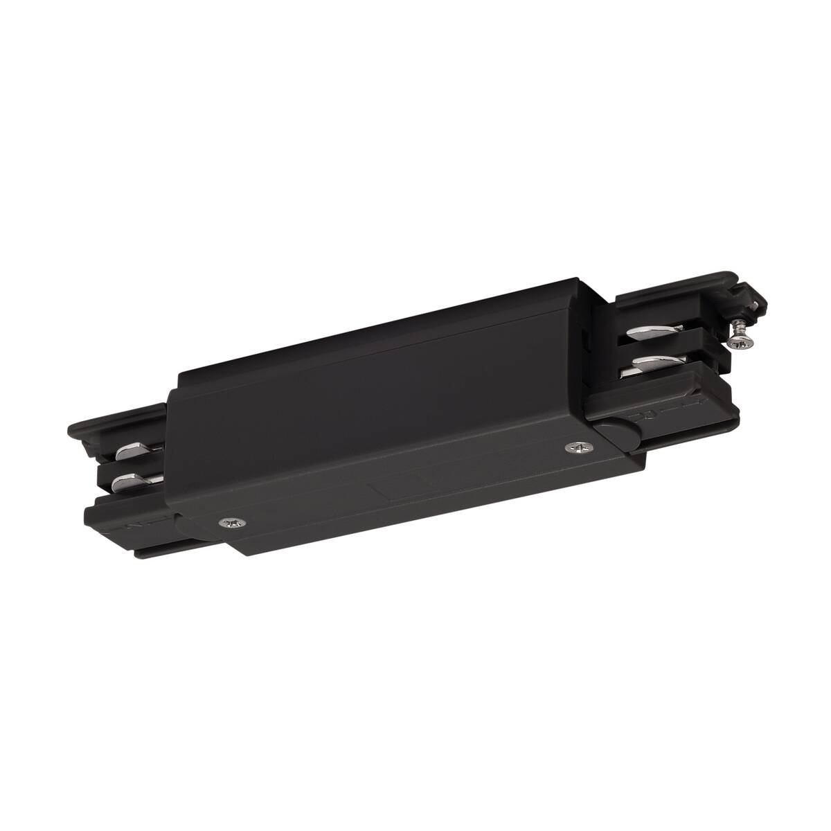 SLV 175090 S-TRACK L�ngsverbinder mit Einspeisem�glichkeit PHASE schwarz