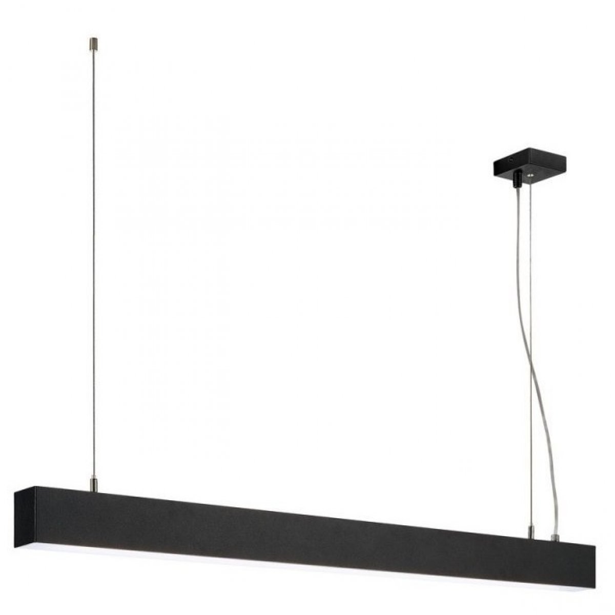 SLV Leuchte 1001400 GLENOS Pendelleuchte mattschwarz 1m 3000K dimmbar