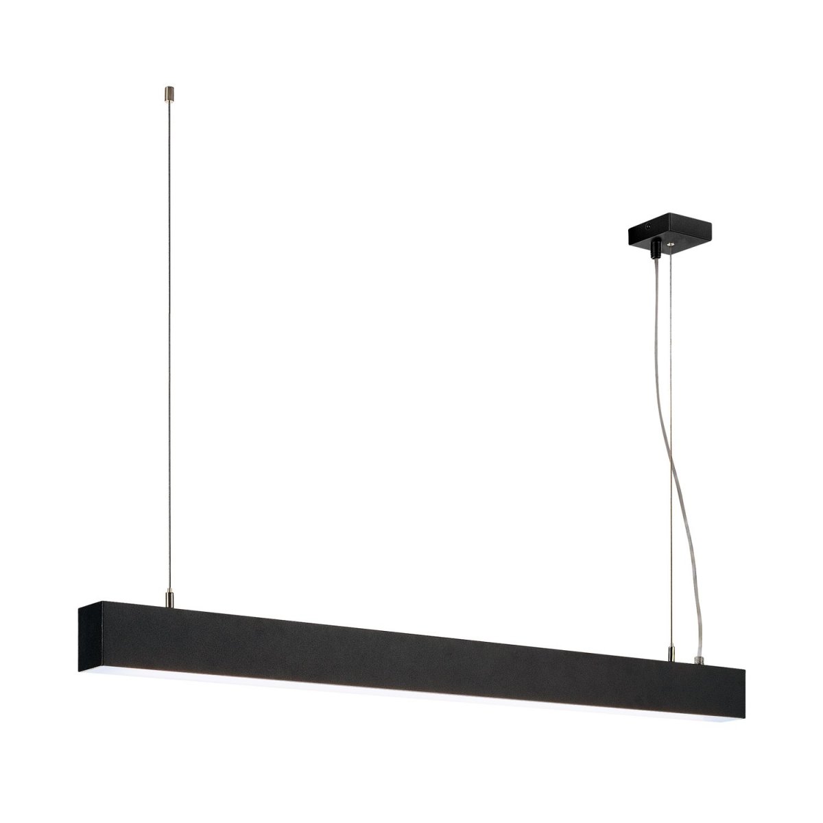 SLV Leuchte 1001403 GLENOS Pendelleuchte mattschwarz 1m 4000K dimmbar