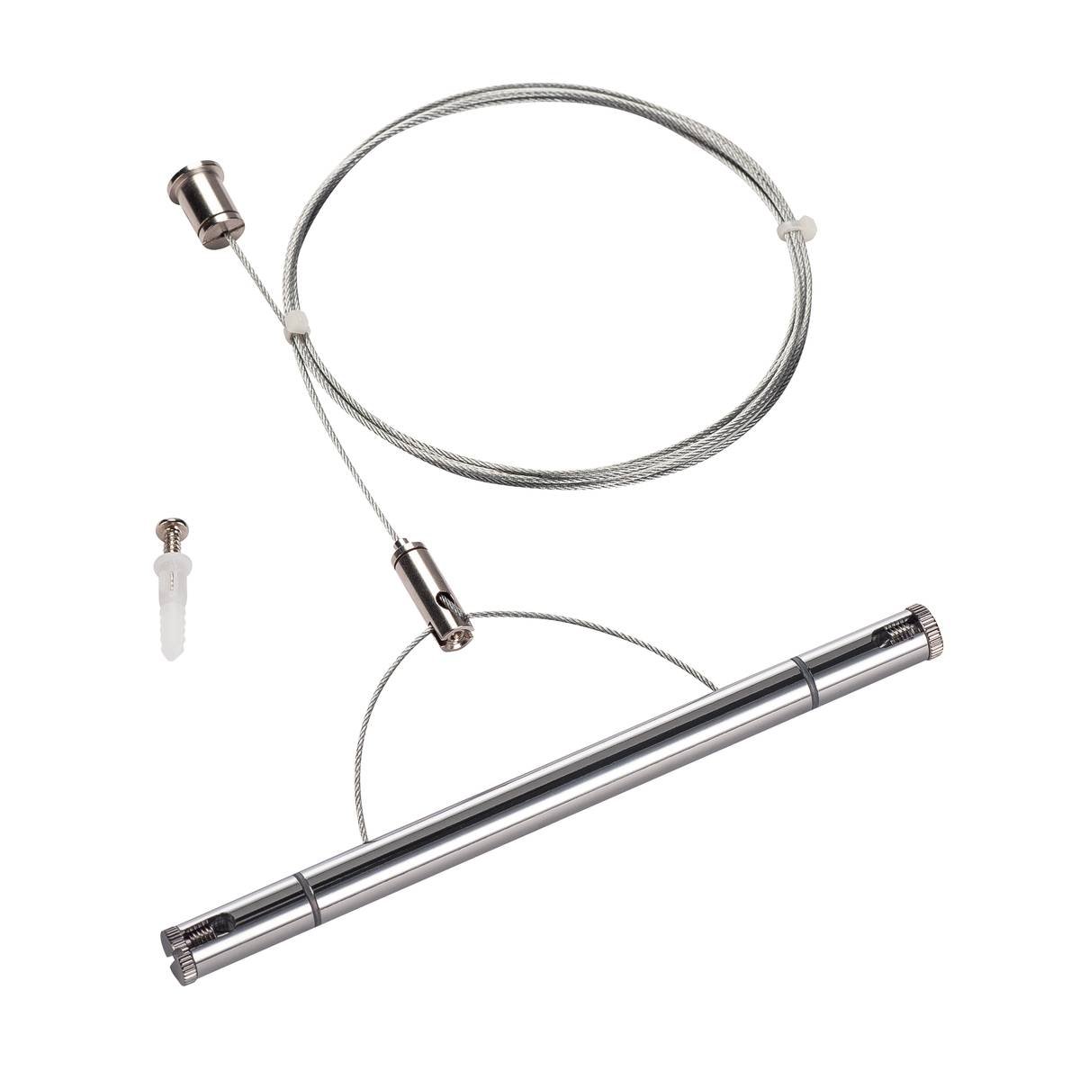 SLV Leuchte 1002699 TENSEO Drahtseilabh�ngung chrom