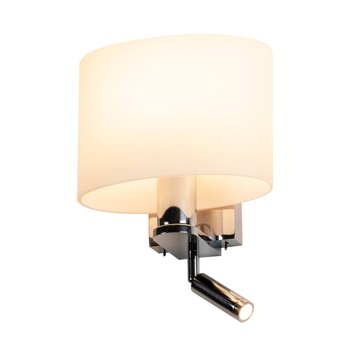 SLV Leuchte 1002855 KENKUA SPOT E27 Indoor LED Wandaufbauleuchte chrom 3000K