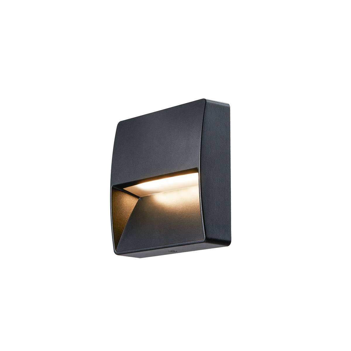 SLV Leuchte 1002869 DOWNUNDER OUT square WL Outdoor LED Wandeinbauleuchte anthrazit 3000K