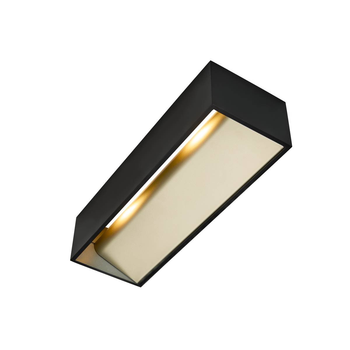 SLV Leuchte 1002928 LOGS IN L LED Wandaufbauleuchte schwarz gold 2000-3000K DIM-TO-WARM