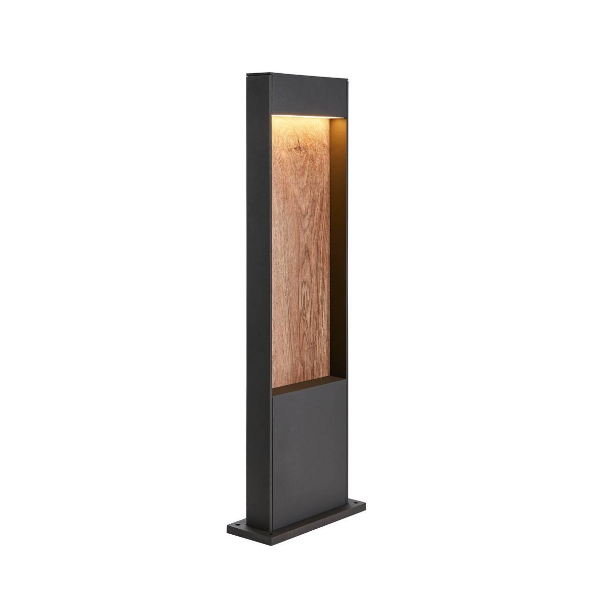 SLV Leuchte 1002957 FLATT POLE 65 Outdoor LED Stehleuchte 3000K IP65 anthrazit braun