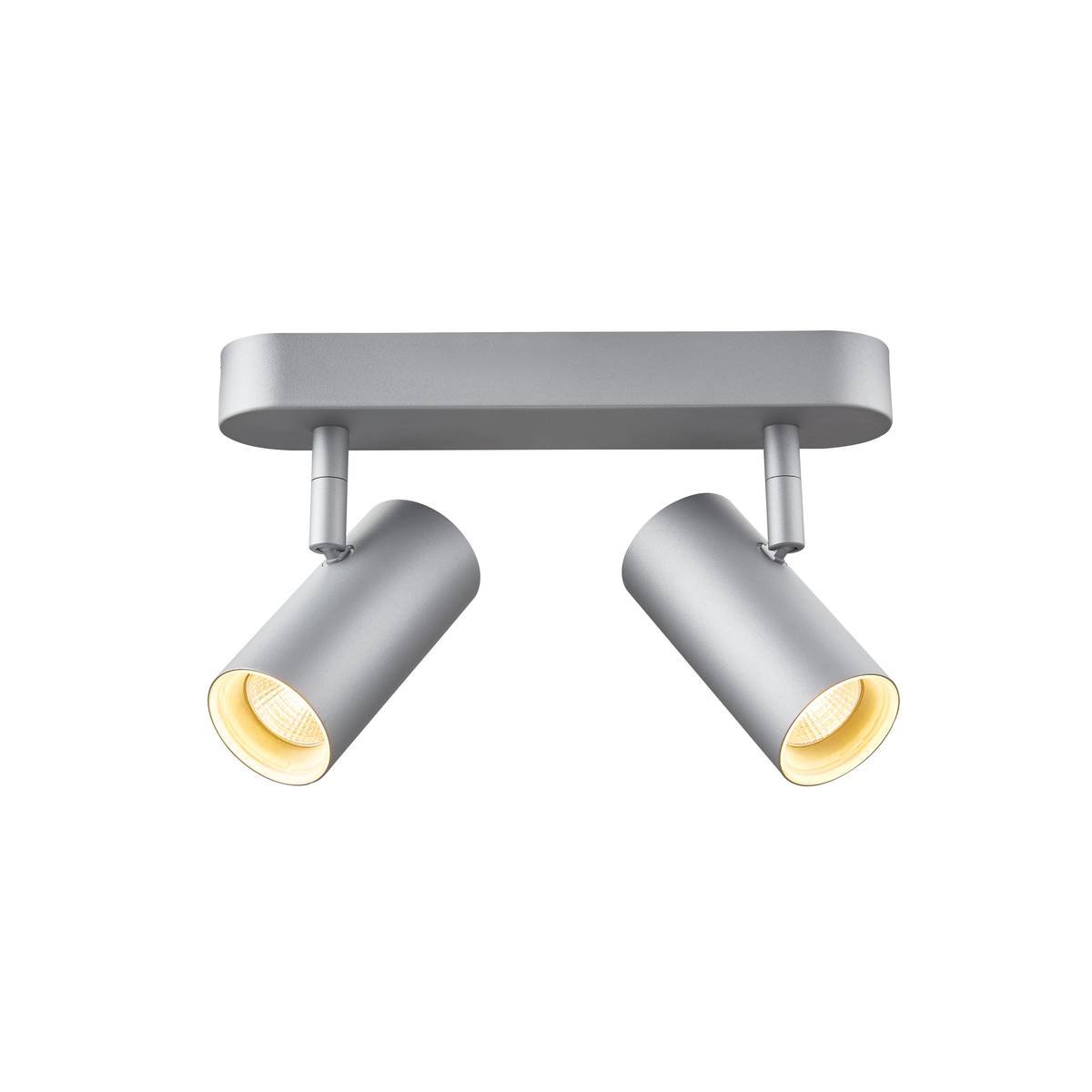 SLV Leuchte 1002975 NOBLO II Indoor LED Deckenaufbauleuchte 2700K grau