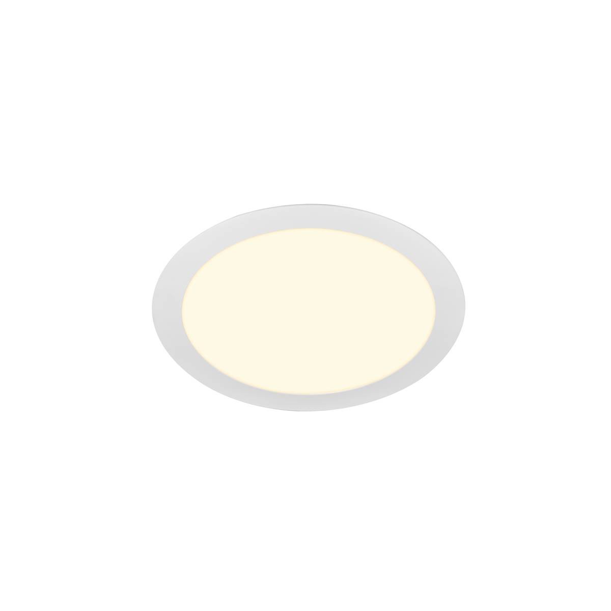 SLV Leuchte 1003010 SENSER 24 Indoor LED Deckeneinbauleuchte rund wei�