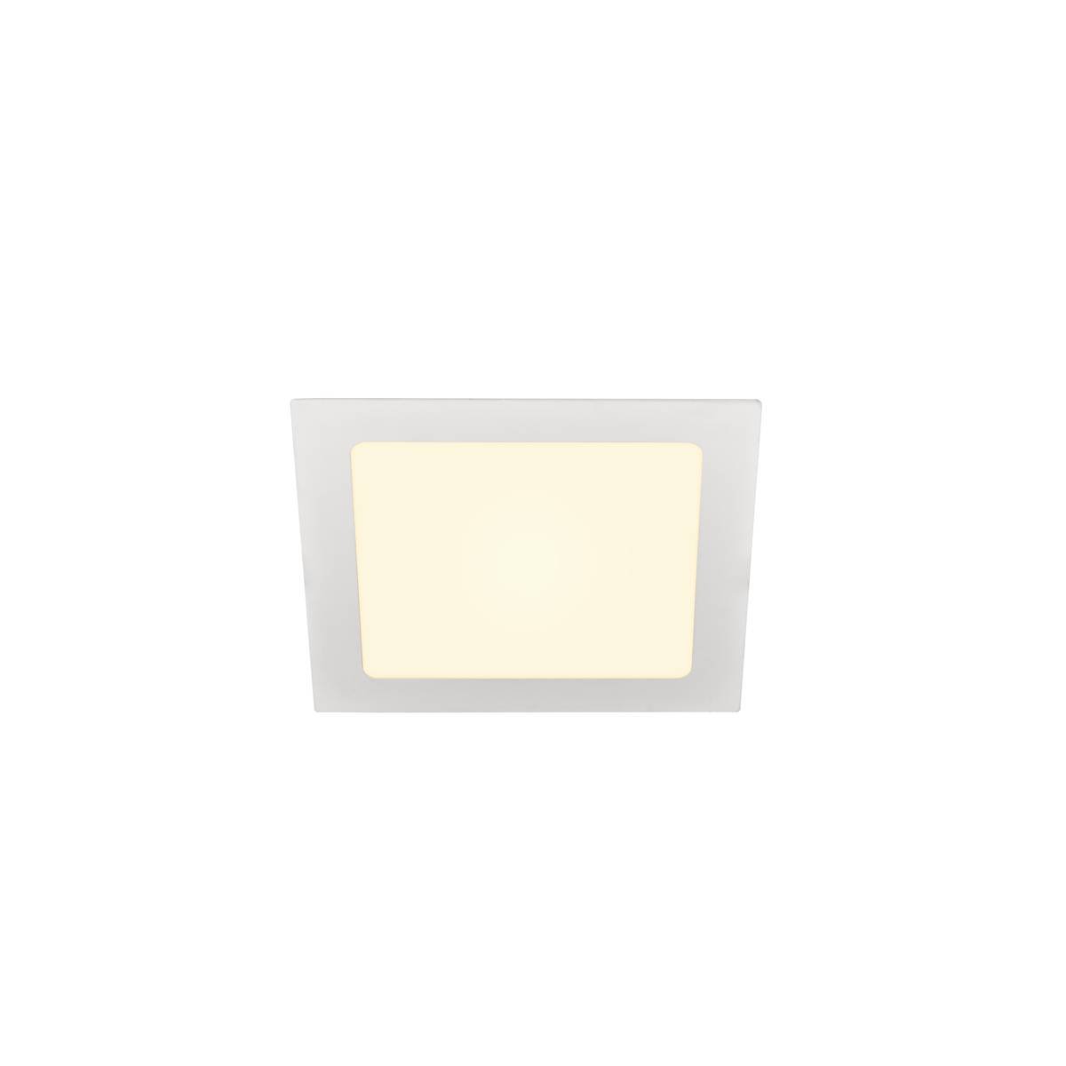 SLV Leuchte 1003012 SENSER 18 Indoor LED Deckeneinbauleuchte eckig wei�