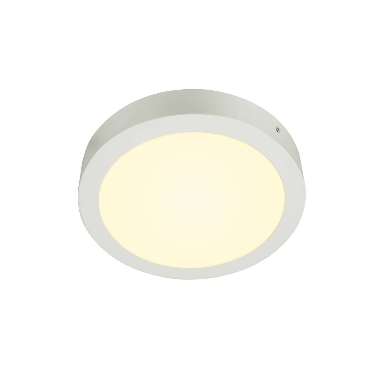 SLV Leuchte 1003016 SENSER 24 Indoor LED Deckenaufbauleuchte rund wei�