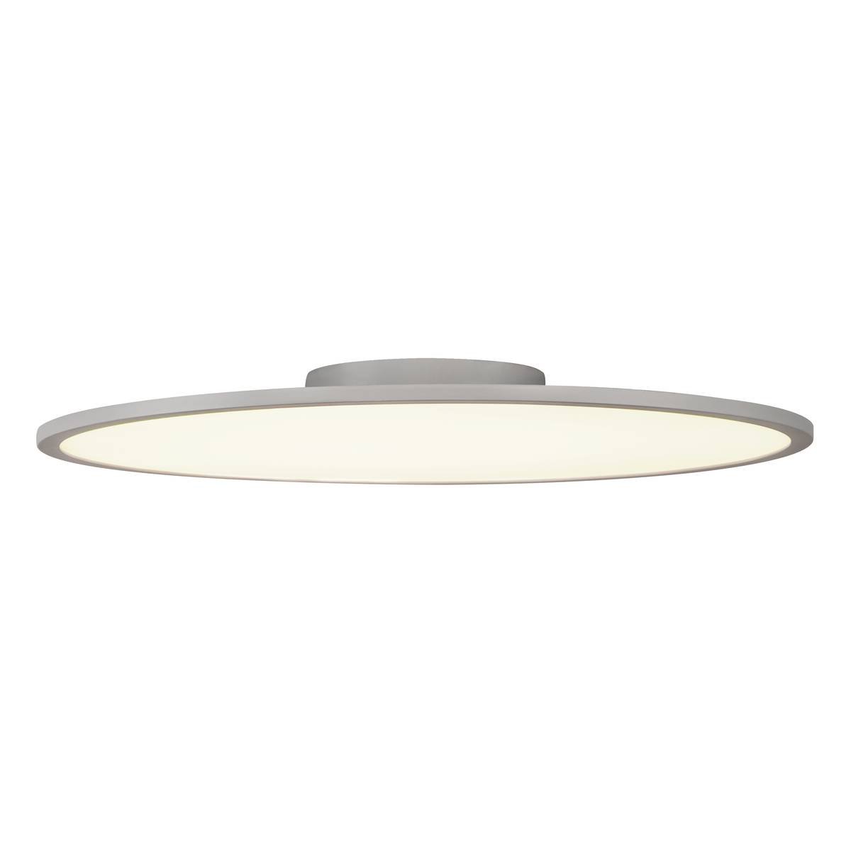 SLV Leuchte 1003043 PANEL 60 DALI Indoor LED Deckenaufbauleuchten rund grau 4000K