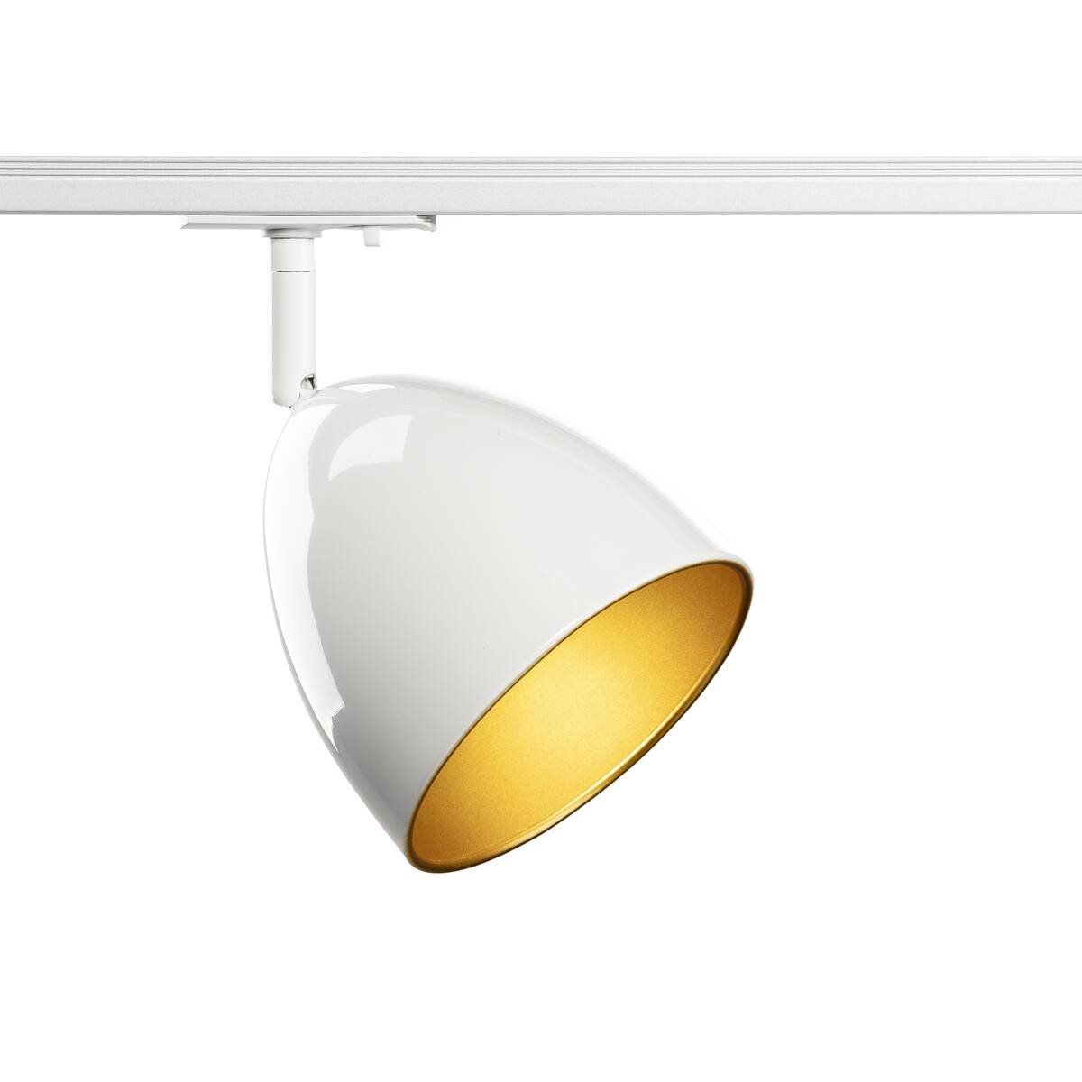 SLV Leuchte 1008053 PARA CONE 14 QPAR51 1-Phasen System Leuchte wei� gold