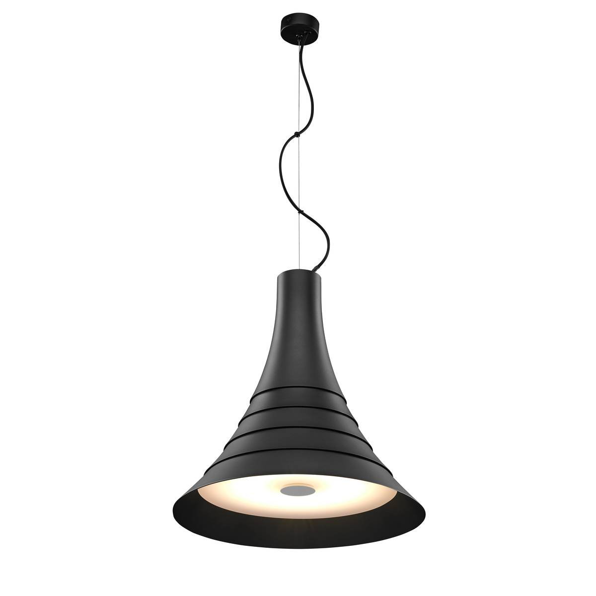 SLV No. 1000435 BATO 45 PD LED Indoor Pendelleuchte schwarz LED 2700K