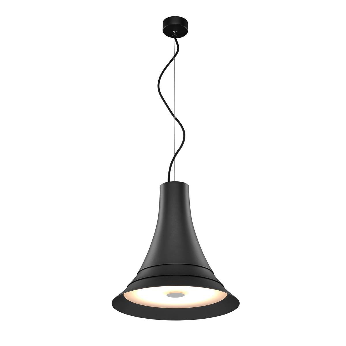 SLV No. 1000436 BATO 35 PD LED Indoor Pendelleuchte schwarz LED 2700K