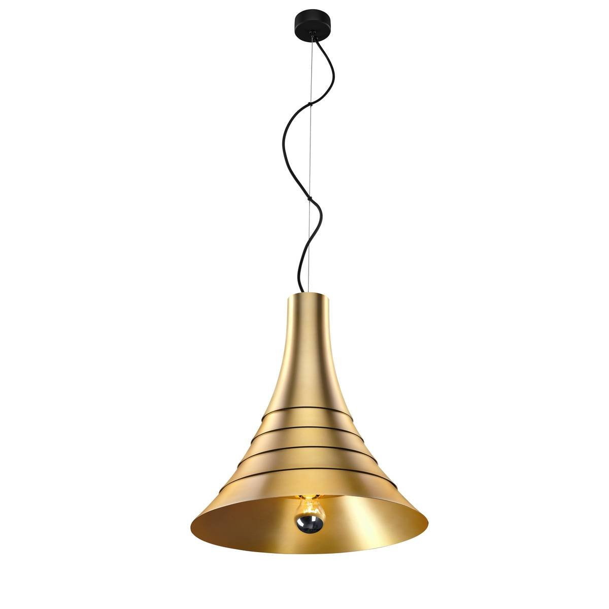 SLV No. 1000438 BATO 45 PD Indoor Pendelleuchte messing E27 max. 60W