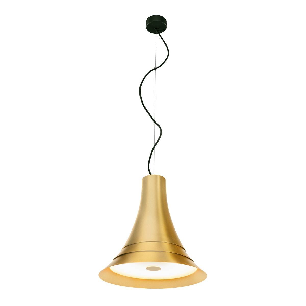 SLV No. 1000441 BATO 35 PD LED Indoor Pendelleuchte messing LED 2700K