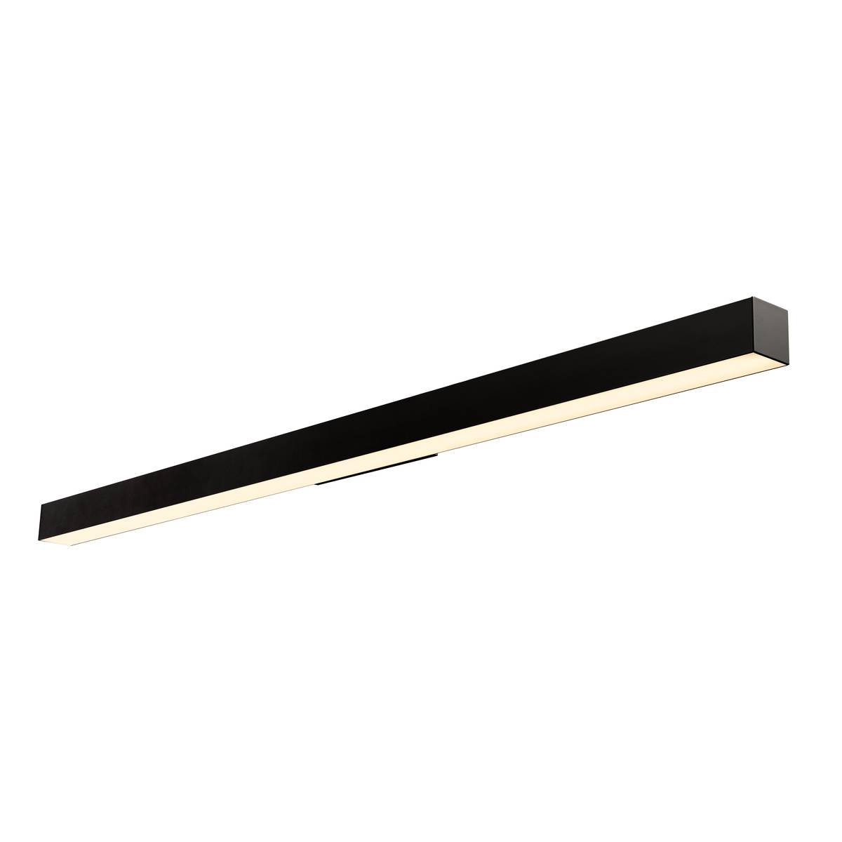 SLV No. 1000669 Q-LINE LED Wandleuchte black 3000K 143 cm