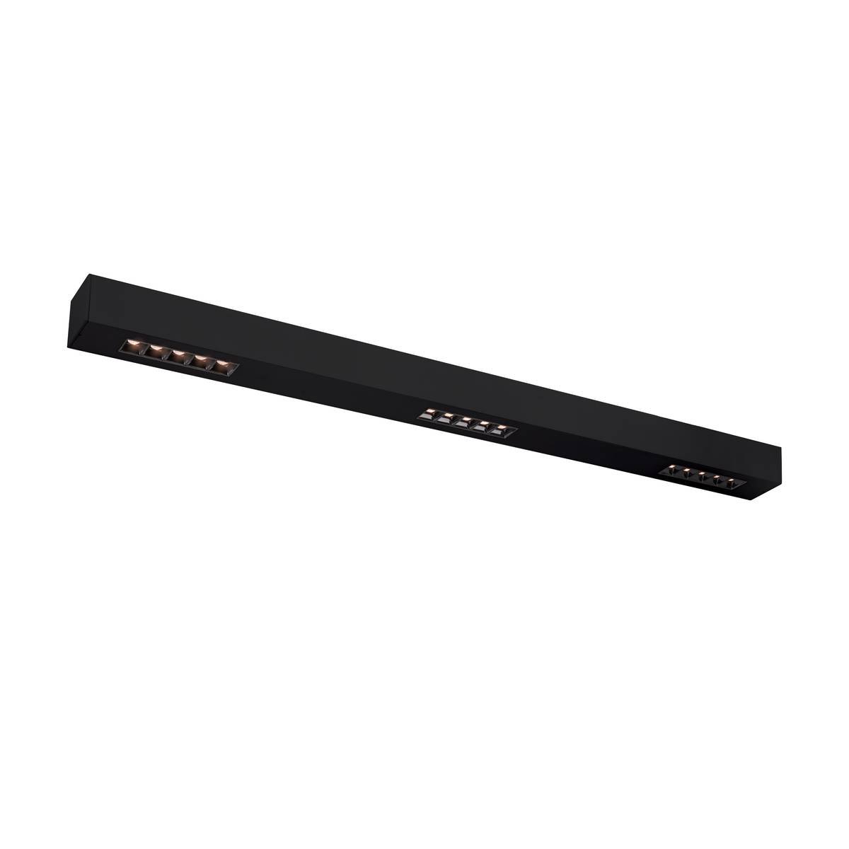 SLV No. 1000686 Q-LINE CL LED Indoor Deckenaufbauleuchte 1m BAP schwarz 3000K