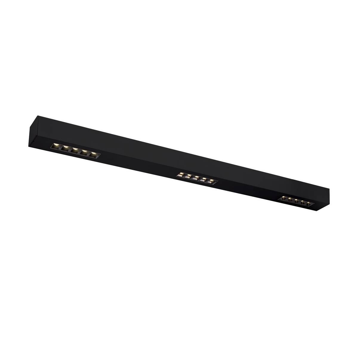 SLV No. 1000689 Q-LINE CL LED Indoor Deckenaufbauleuchte 1m BAP schwarz 4000K