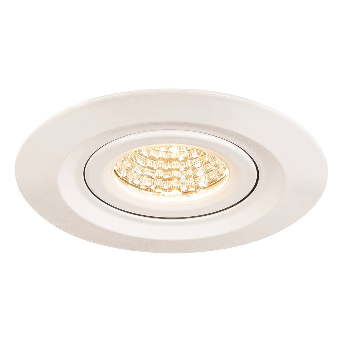SLV No. 1000833 KINI LED Outdoor Deckeneinbauleuchte weiss 3000K 60� IP65