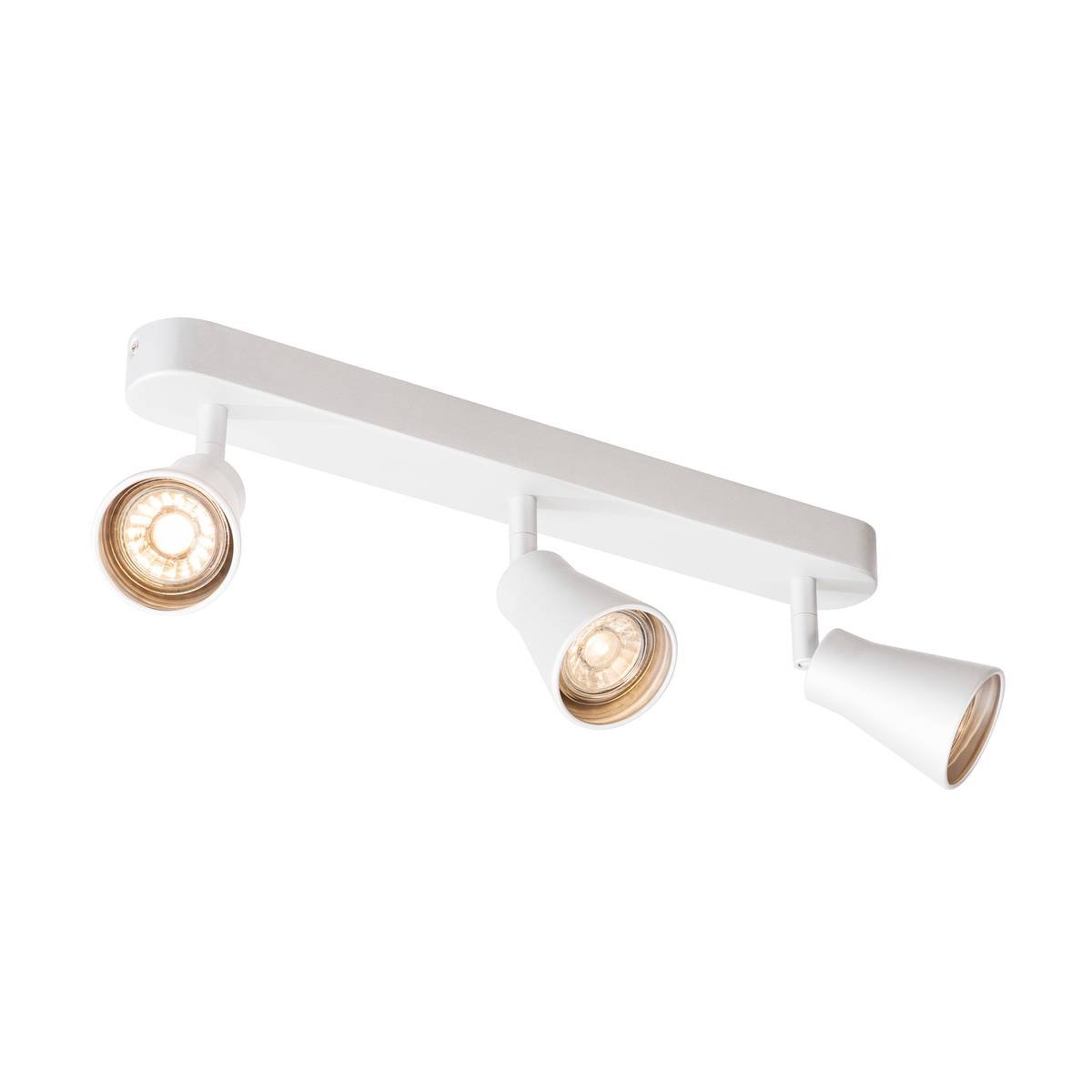 SLV No. 1000893 AVO CW Triple Indoor Wand- und Deckenaufbauleuchte QPAR51 wei� 