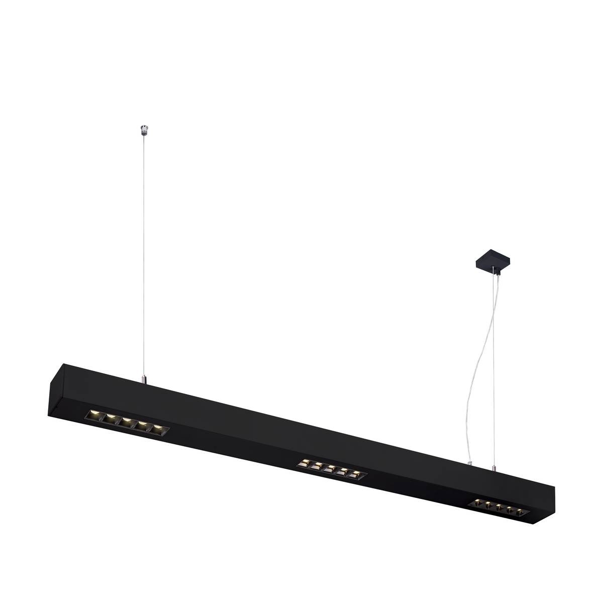 SLV No. 1000933 Q-LINE PD LED Indoor Pendelleuchte 1m BAP schwarz 4000K