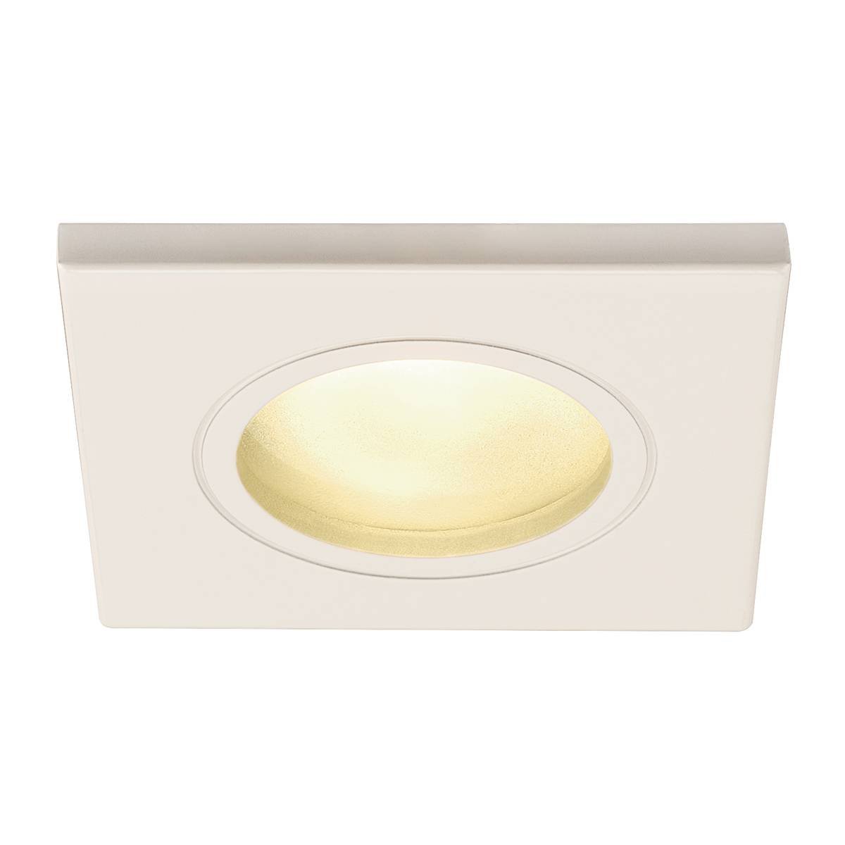 SLV No. 1001169 DOLIX OUT QPAR51 eckig weiss 230V GU10 IP65