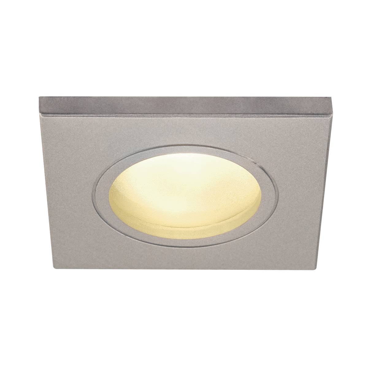 SLV No. 1001171 DOLIX OUT QPAR51 eckig silbergrau 230V GU10 IP65