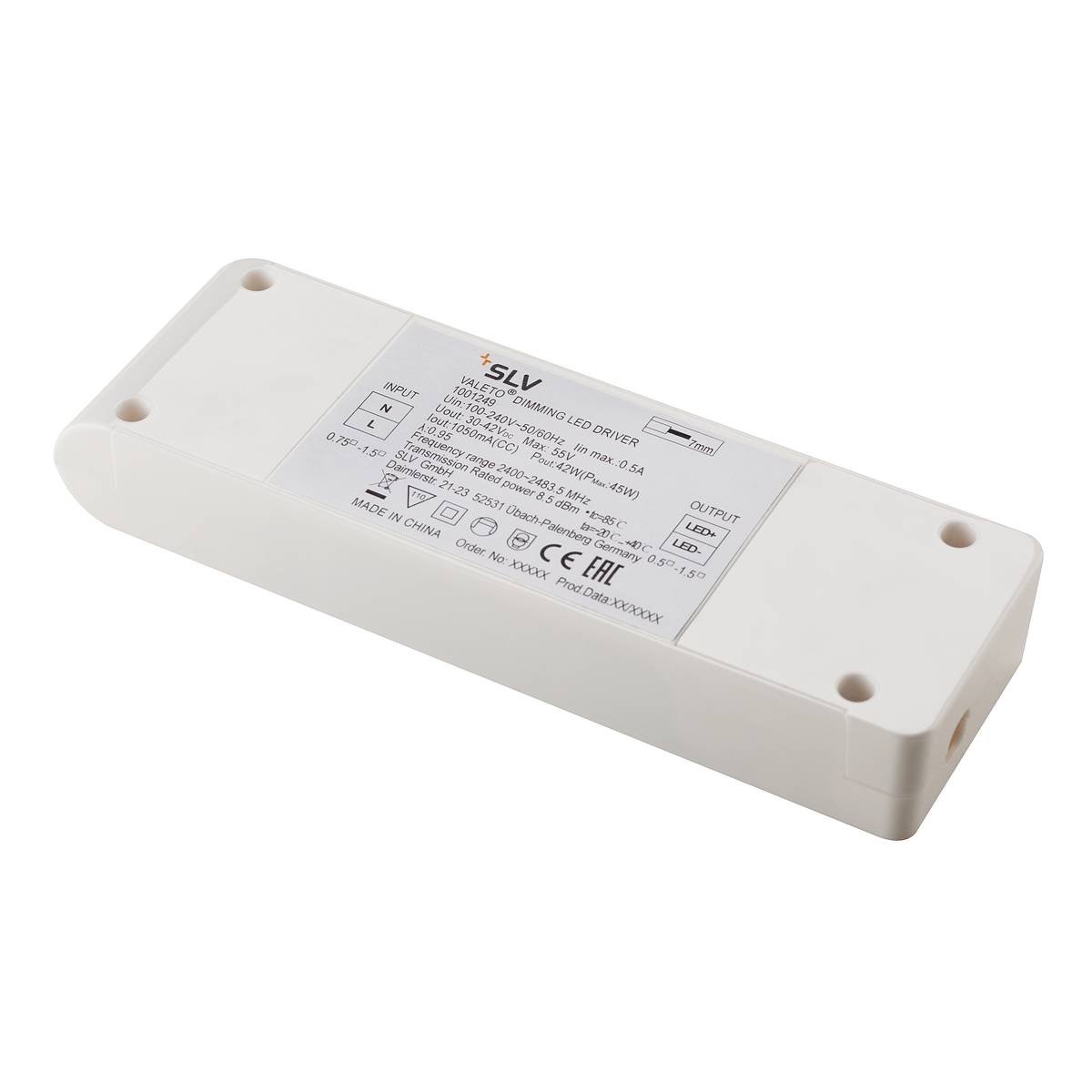SLV No. 1001249 VALETO LED Treiber wei� 1050mA