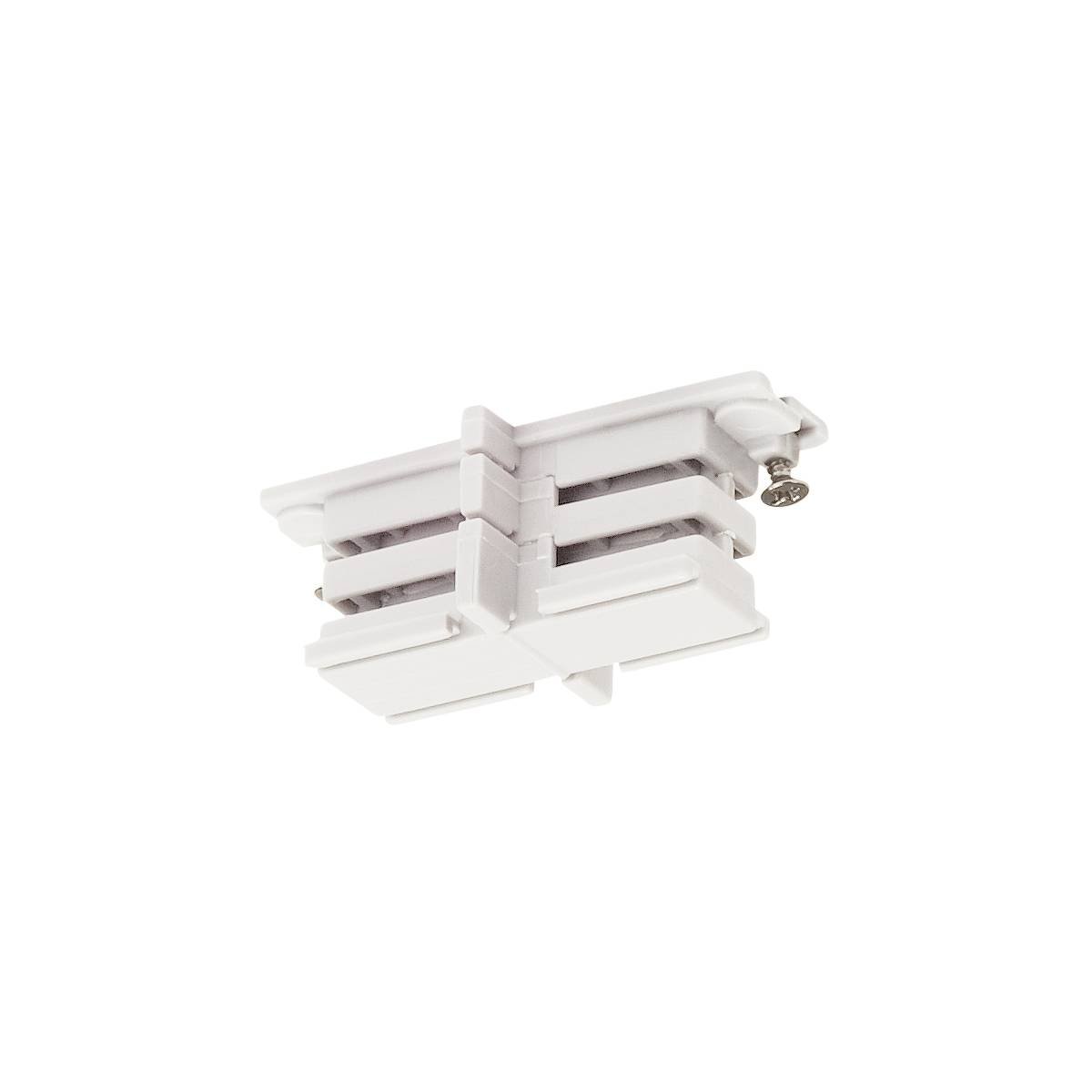 SLV No. 1001382 Mini-Verbinder f�r S-TRACK 3-Phasen-Aufbauschiene verkehrswei� isoliert