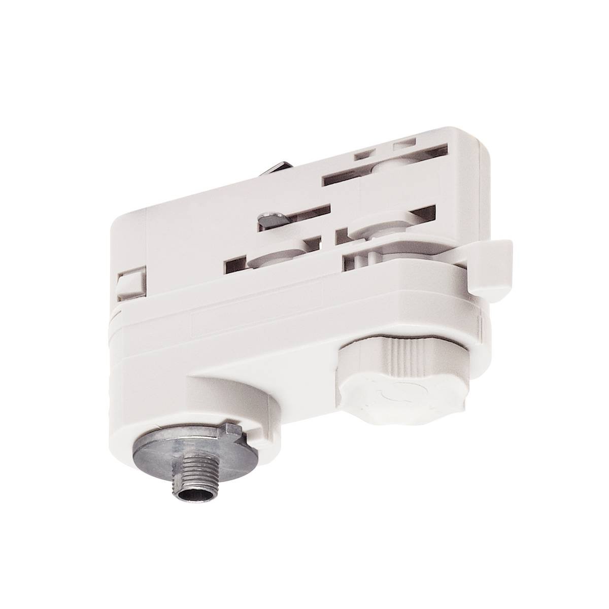 SLV No. 1001394 Leuchtenadapter f�r S-TRACK 3-Phasen-Aufbauschiene verkehrswei�