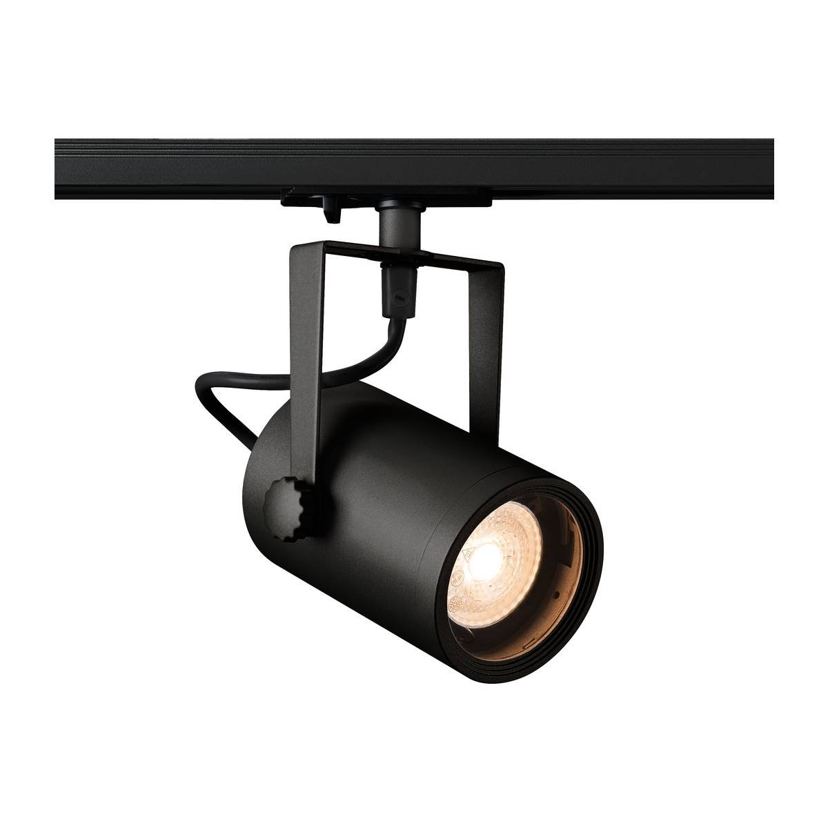 SLV No. 1001861 EURO SPOT TRACK SPOT schwarz QPAR51 25W inklusive 1-Phasen-Adapter