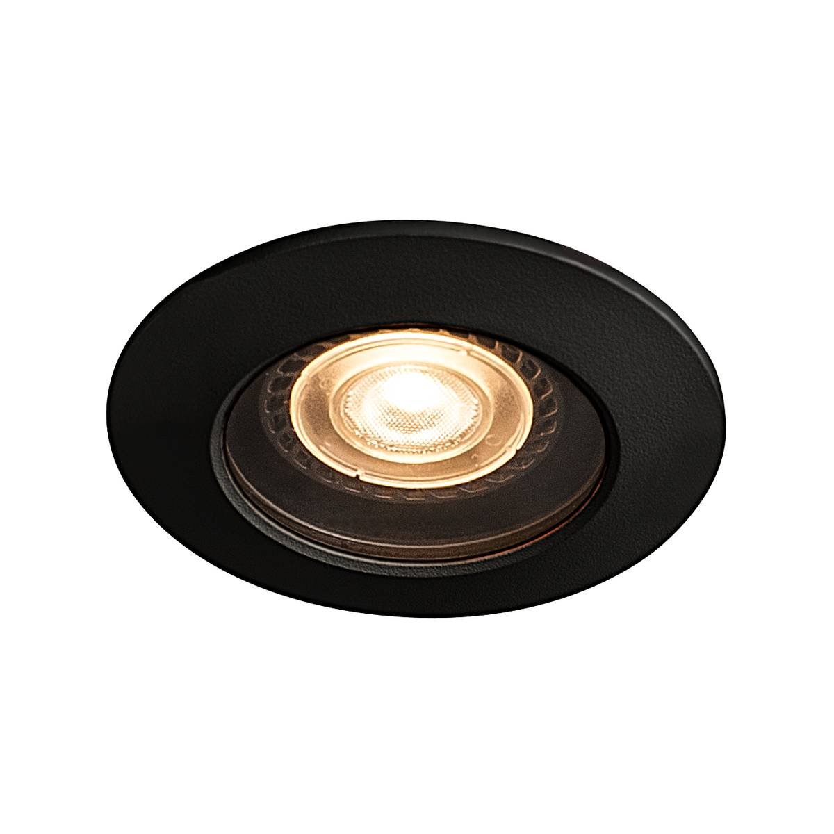 SLV No. 1001930 VARU QPAR51 DL Outdoor Deckeneinbauleuchte schwarz IP65