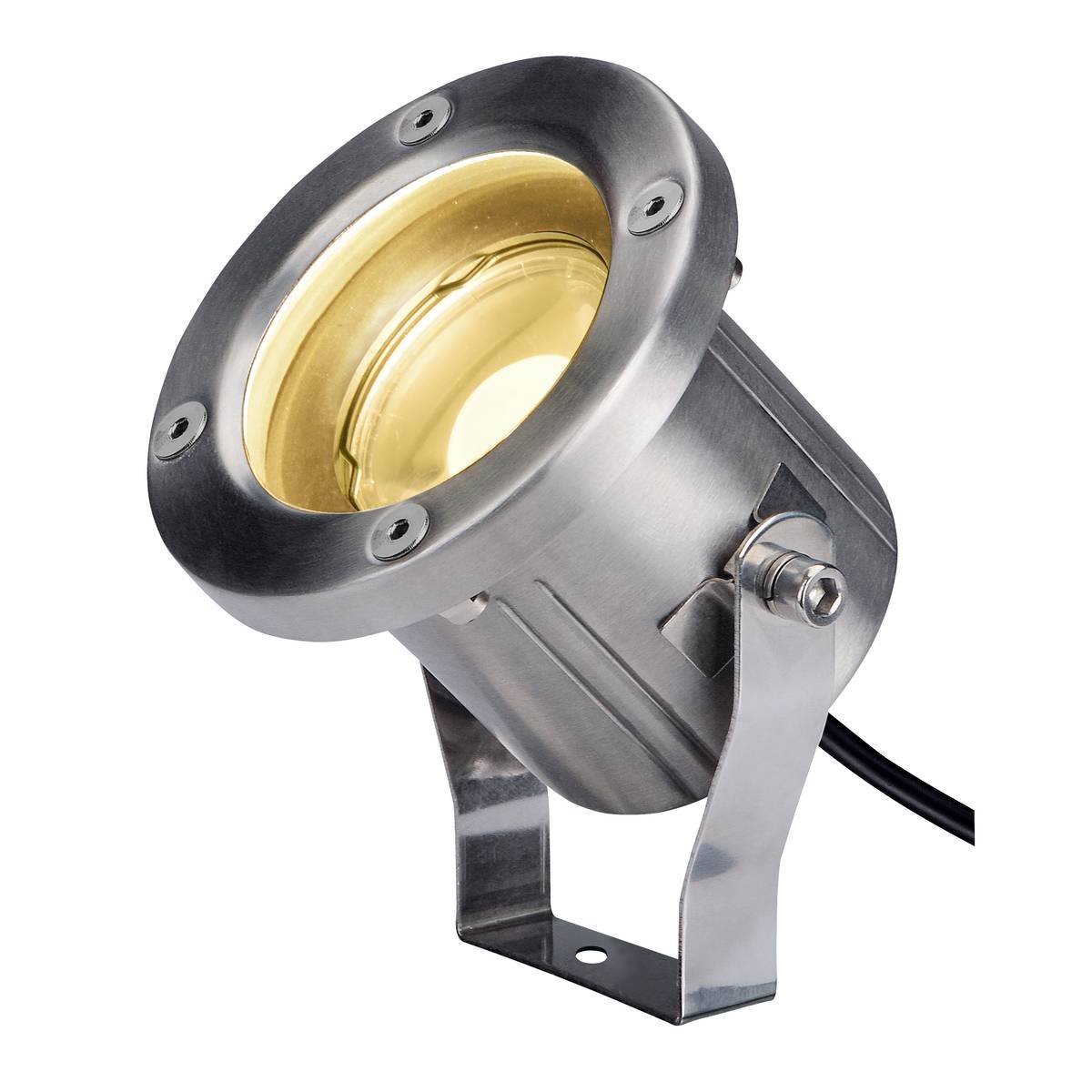 SLV No. 1001962 NAUTILUS SPIKE LED Outdoor Erdspie�leuchte Edelstahl 316 IP55 3000K