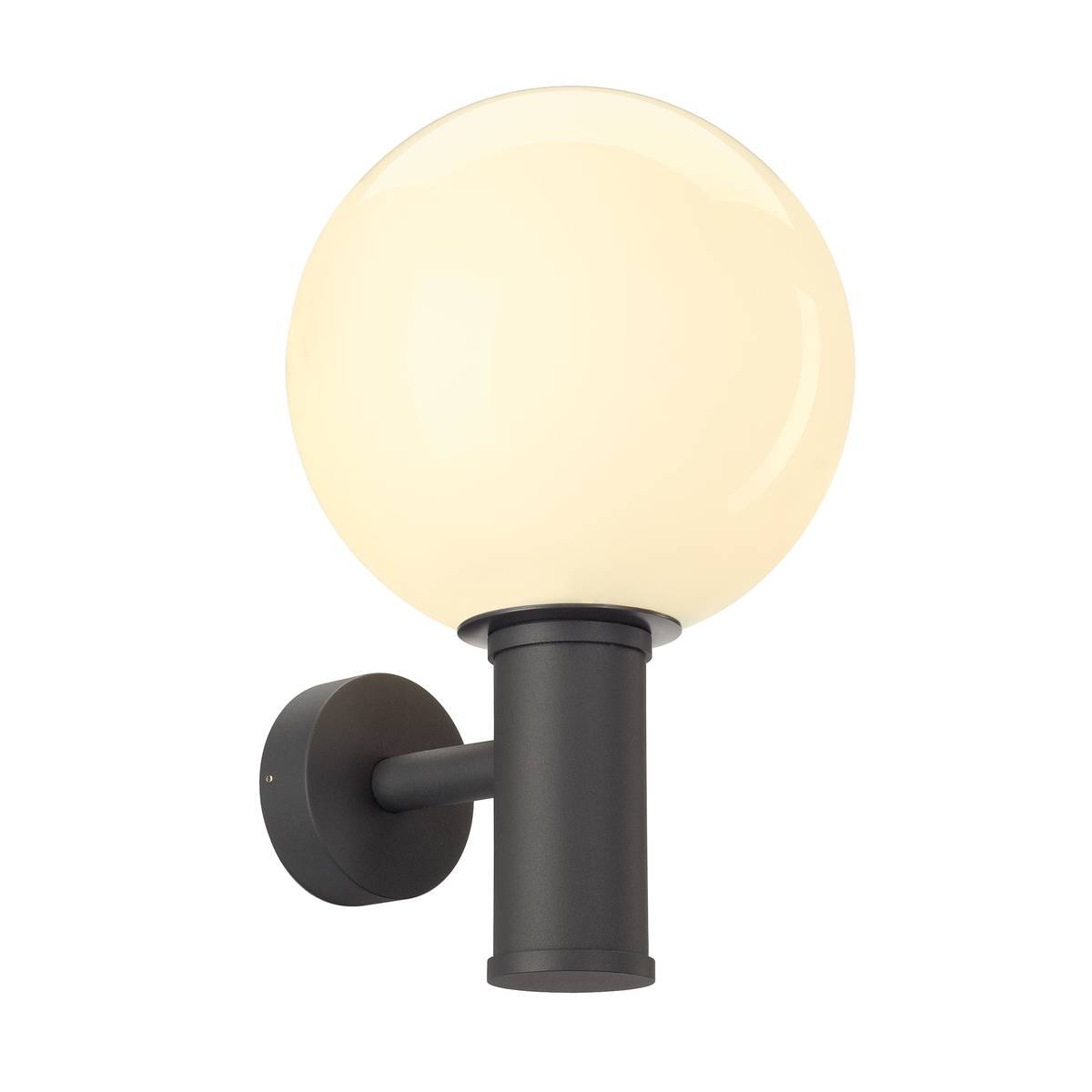 SLV No. 1002002 GLOO PURE WL Outdoor Wandaufbauleuchte E27 anthrazit IP44