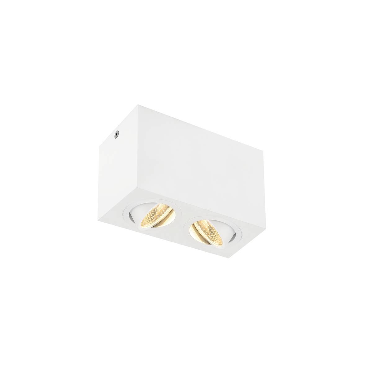 SLV No. 1002008 TRILEDO Double LED Indoor Deckenaufbauleuchte wei� 3000K 