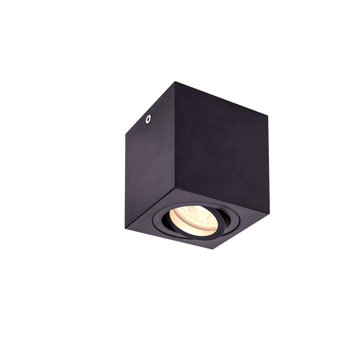 SLV No. 1002013 TRILEDO Single Indoor Deckenaufbauleuchte GU10 schwarz max 10W