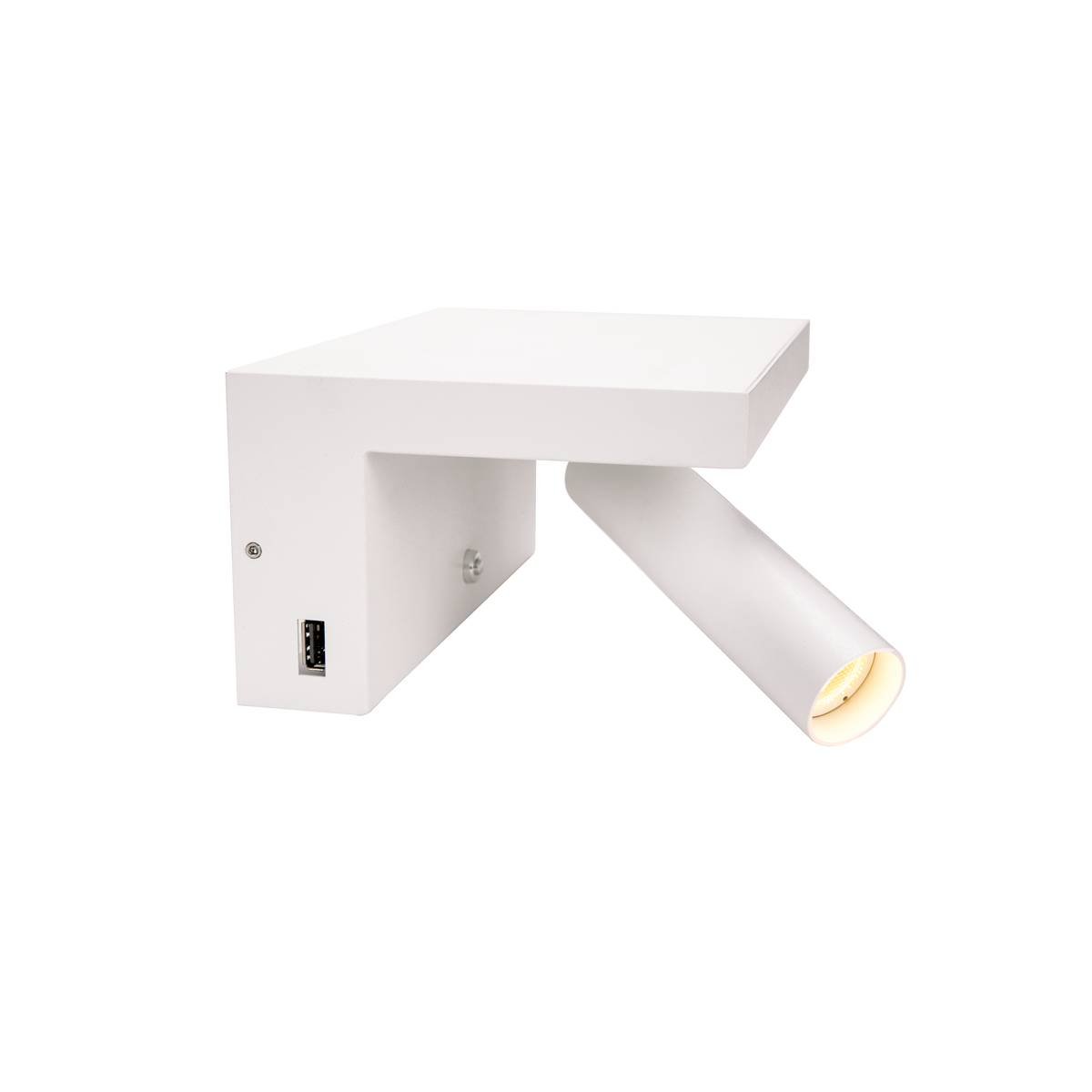 SLV No. 1002140 KARPO Bedside LED Indoor Wandaufbauleuchte wei� 3000K