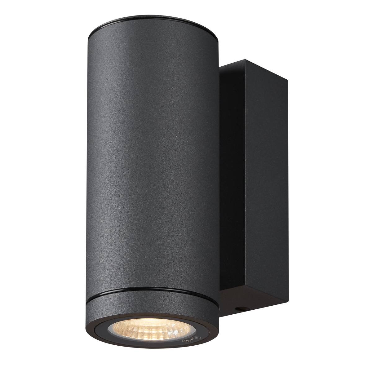 SLV No. 1003422 ENOLA ROUND S single Outdoor LED Wandaufbauleuchte anthrazit IP 65
