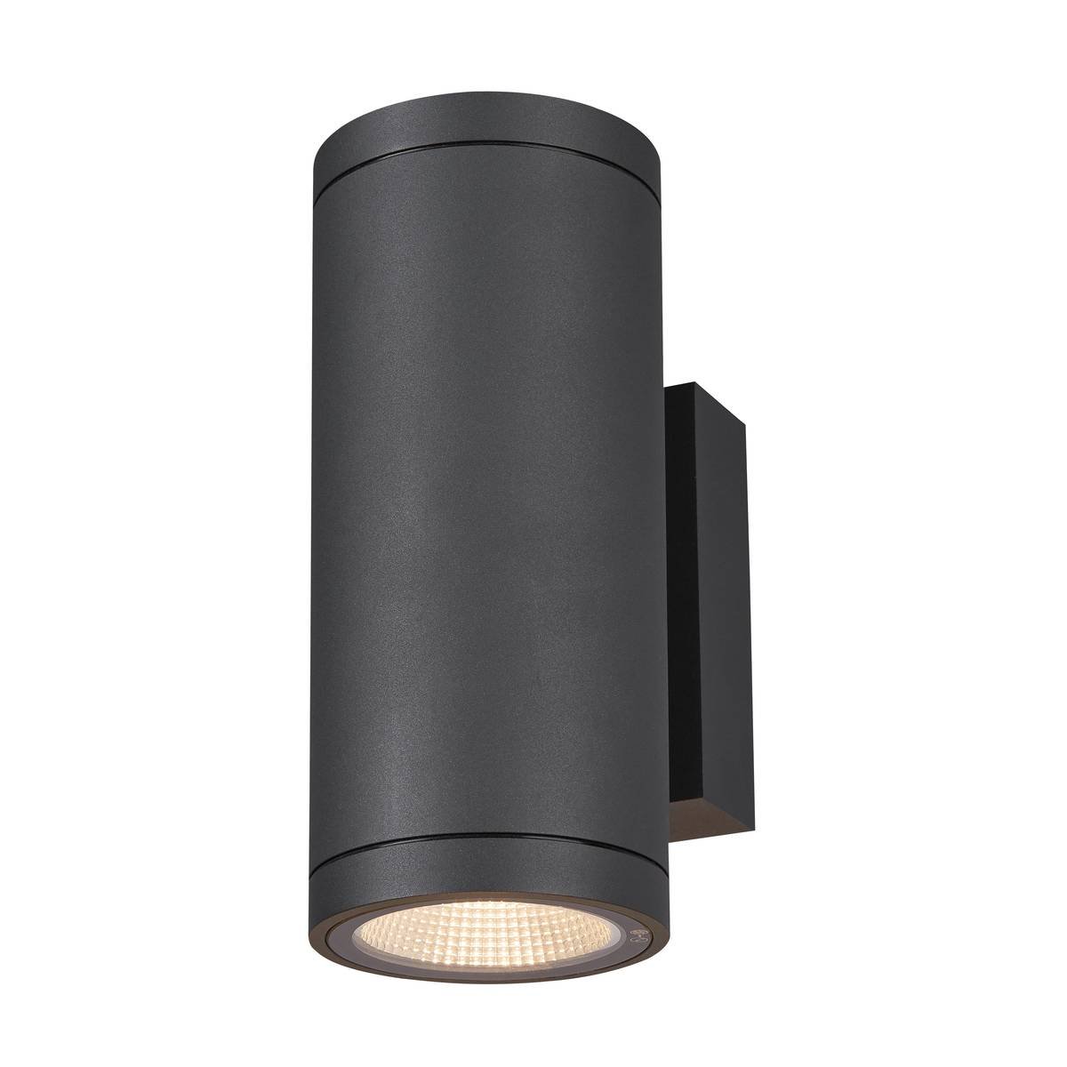 SLV No. 1003425 ENOLA ROUND M Outdoor LED Wandaufbauleuchte anthrazit IP 65