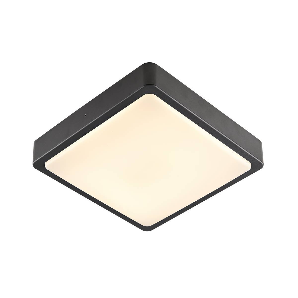 SLV No. 1003450 AINOS SQUARE Outdoor LED Wand-und Deckenaufbauleuchte anthrazit CCT switch 3000/4000