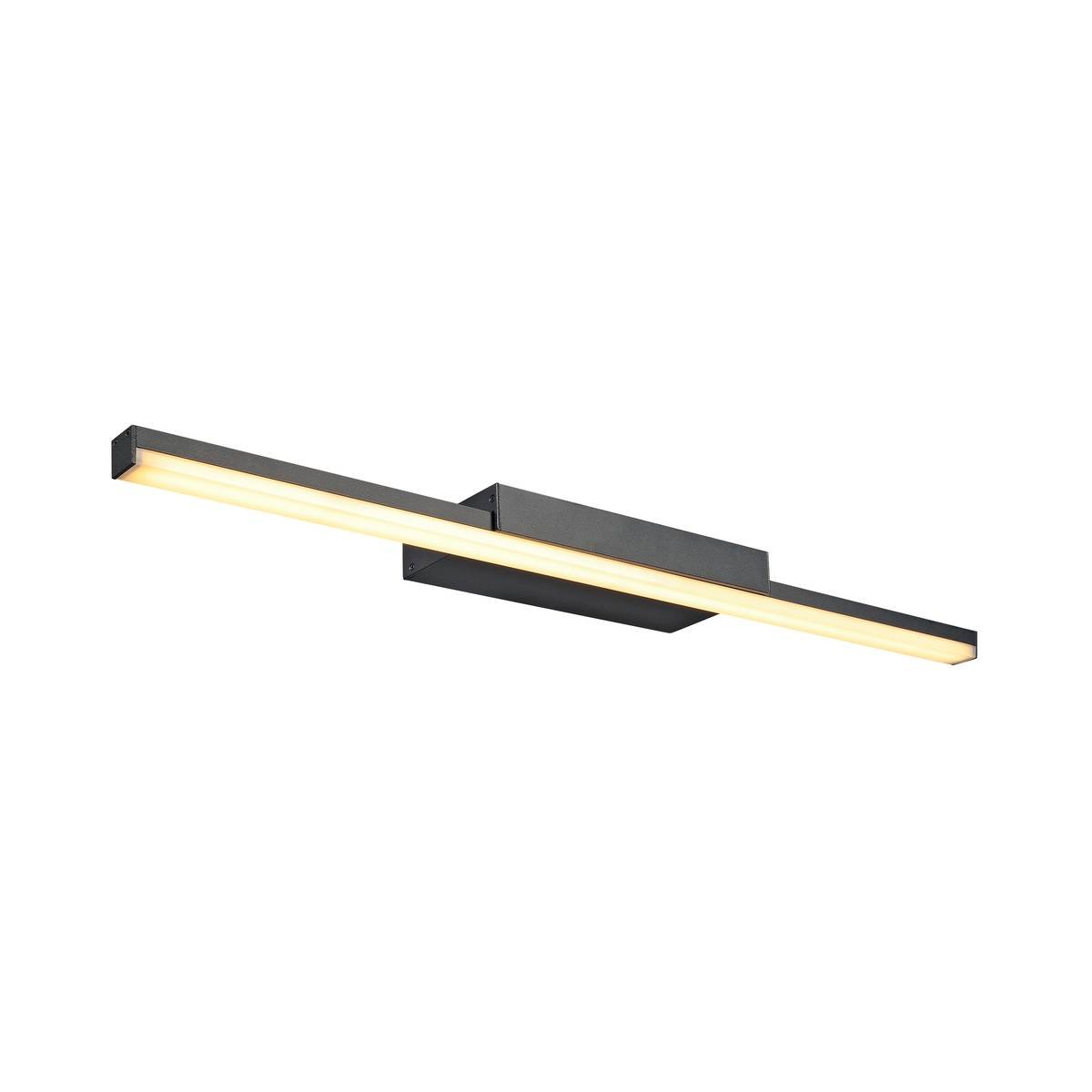 SLV No. 1003506 GLENOS 60 Spiegelleuchte schwarz LED switch 3000 4000K