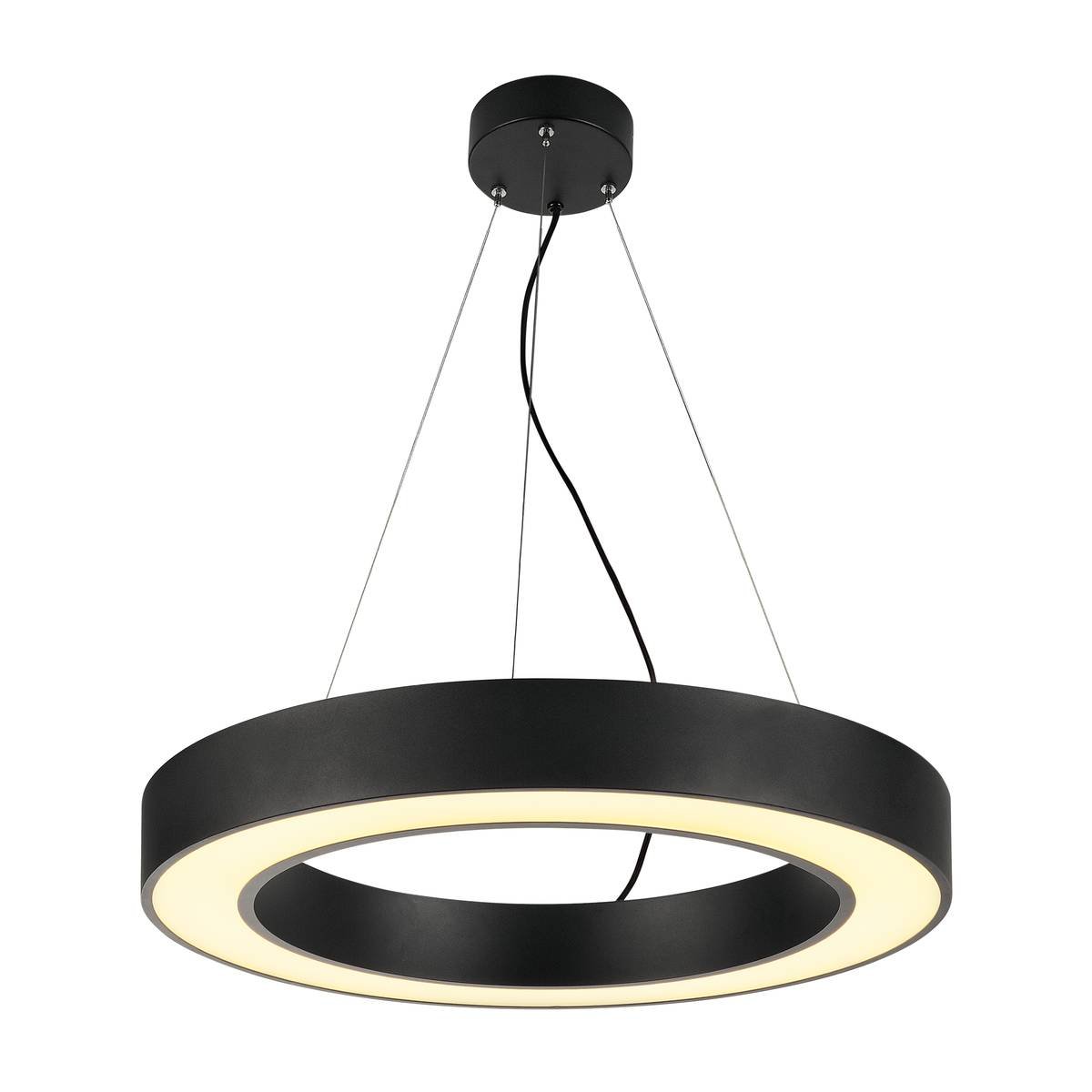 SLV No. 133840 MEDO PRO 60 RING Pendelleuchte schwarz LED