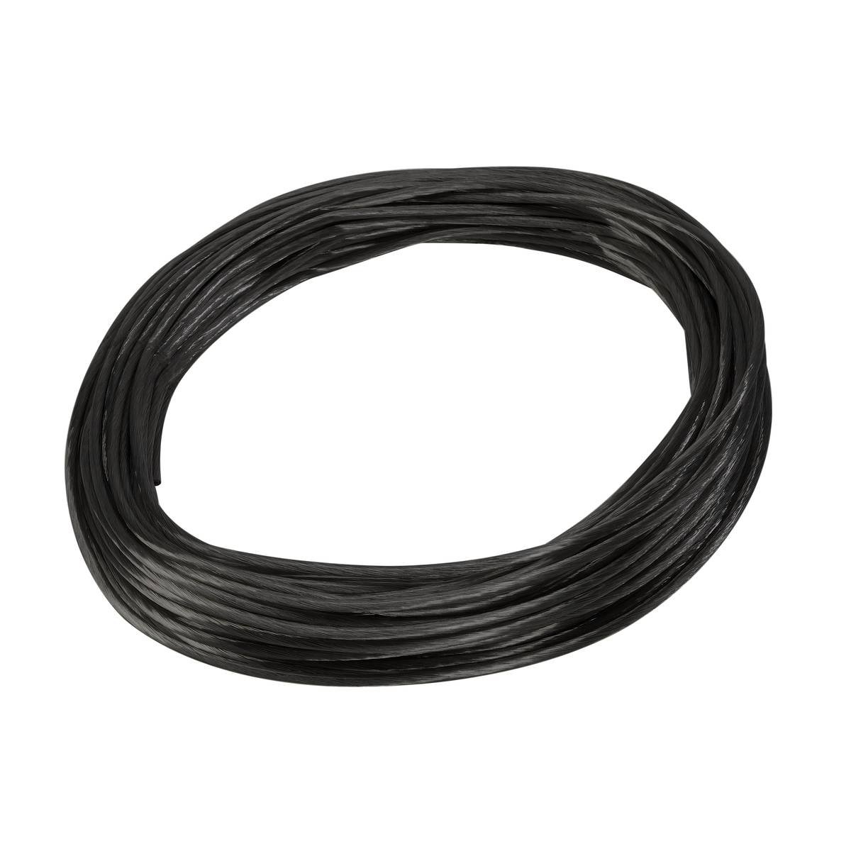 SLV No. 139030 NIEDERVOLT-SEIL f�r TENSEO Niedervolt-Seilsystem schwarz 4mm� 20m
