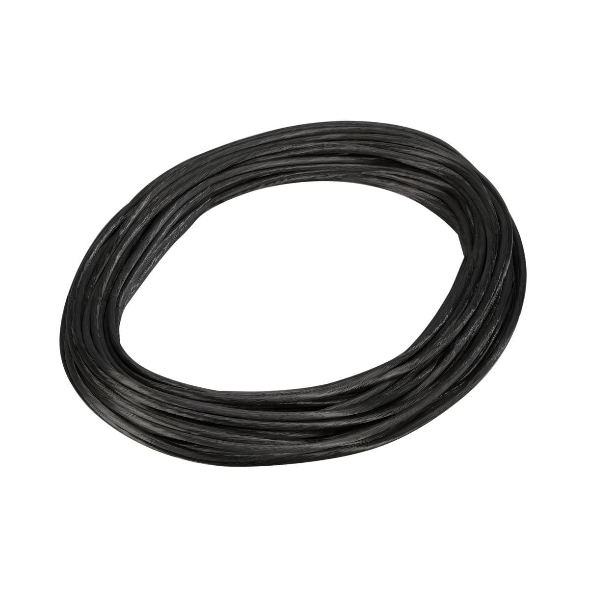 SLV No. 139050 NIEDERVOLT-SEIL f�r TENSEO Niedervolt-Seilsystem schwarz 6mm� 20m