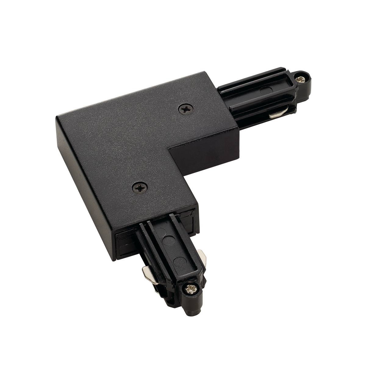 SLV No. 143050 Eckverbinder f�r 1-Phasen HV-Stromschiene Aufbauversion schwarz Erde aussen