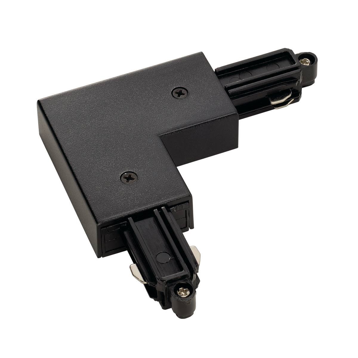 SLV No. 143060 Eckverbinder f�r 1-Phasen HV-Stromschiene Aufbauversion schwarz Erde innen