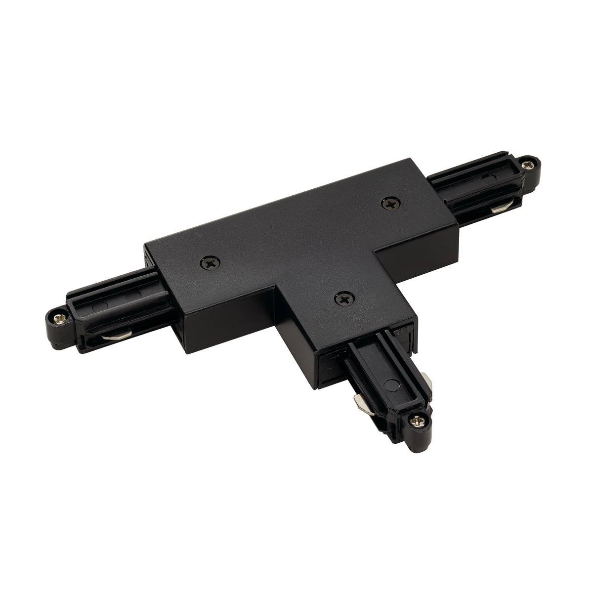 SLV No. 143080 T-Verbinder f�r 1-Phasen HV-Stromschiene Aufbauversion schwarz Erde rechts