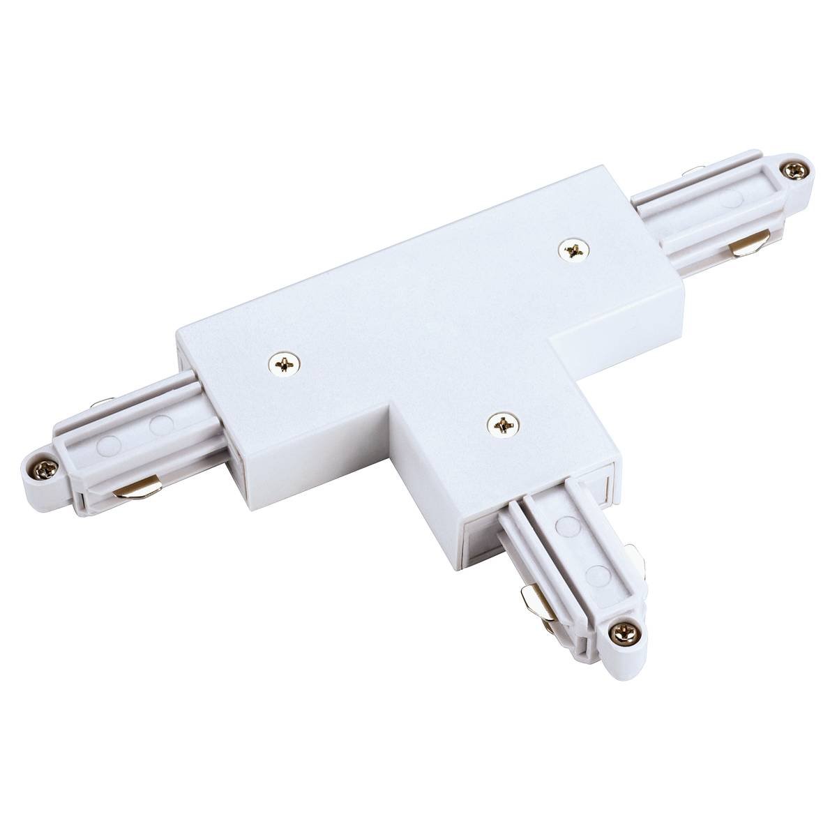 SLV No. 143081 T-Verbinder f�r 1-Phasen HV-Stromschiene Aufbauversion wei� Erde rechts