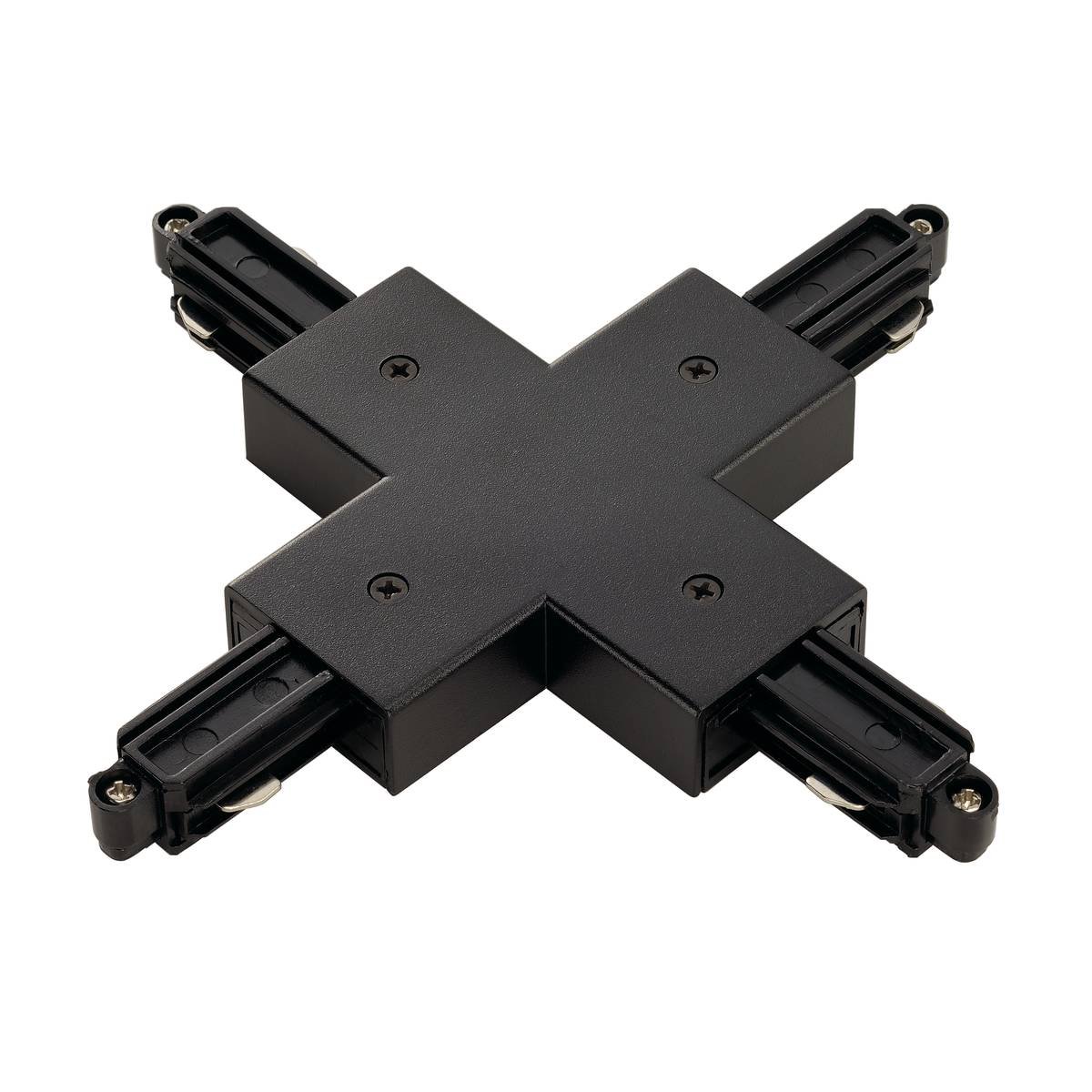 SLV No. 143160 X-Verbinder f�r 1-Phasen HV-Stromschiene Aufbauversion schwarz