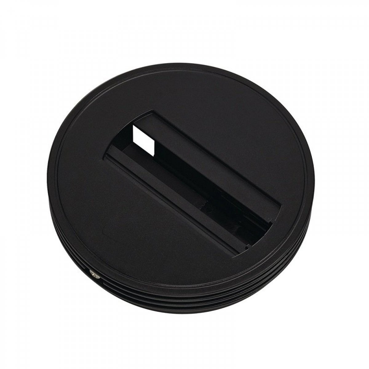 SLV No. 143380 Deckenrosette f�r 1-Phasen HV-Stromschiene schwarz