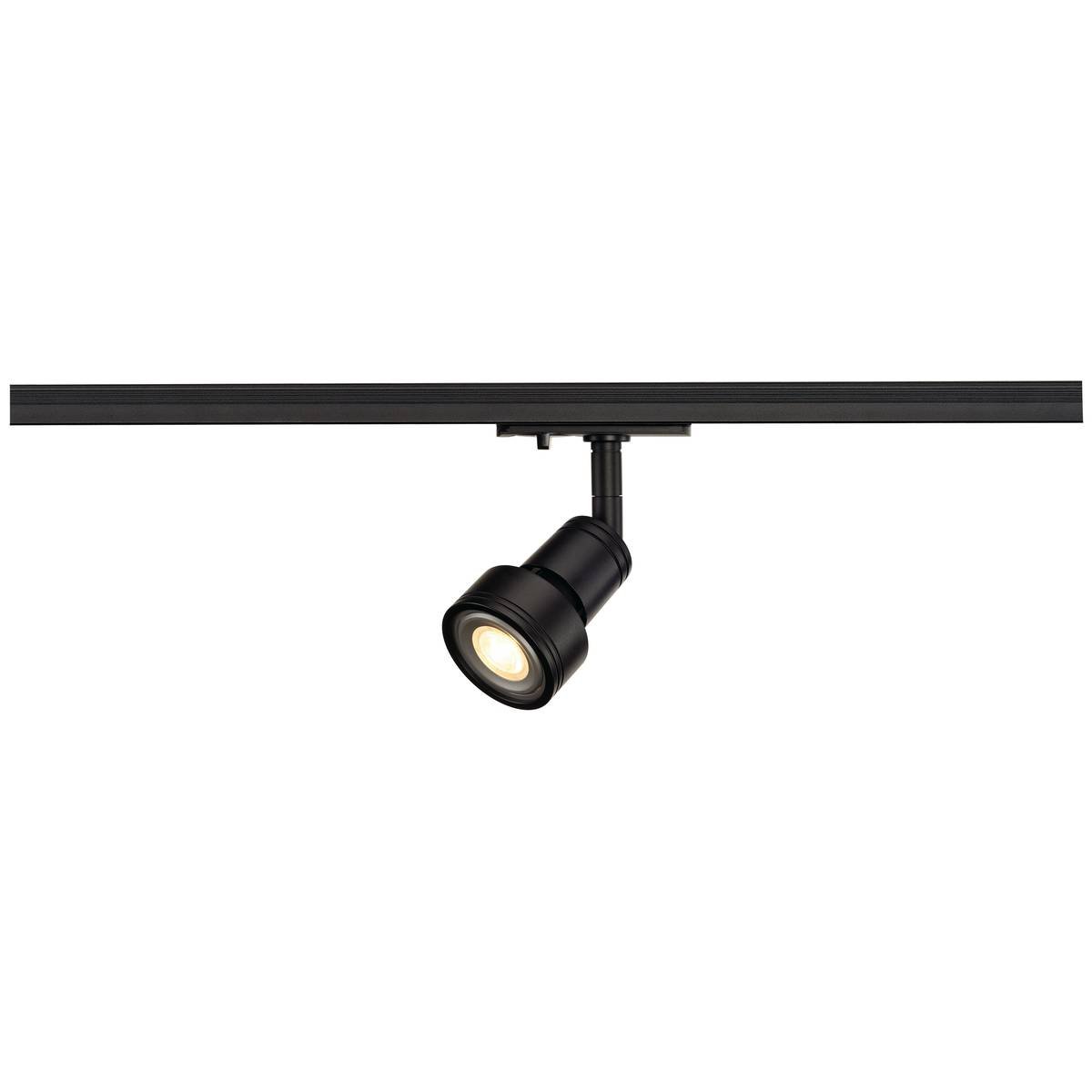 SLV No. 143390 PURI Spot schwarz GU10 inklusive 1-Phasen-Adapter